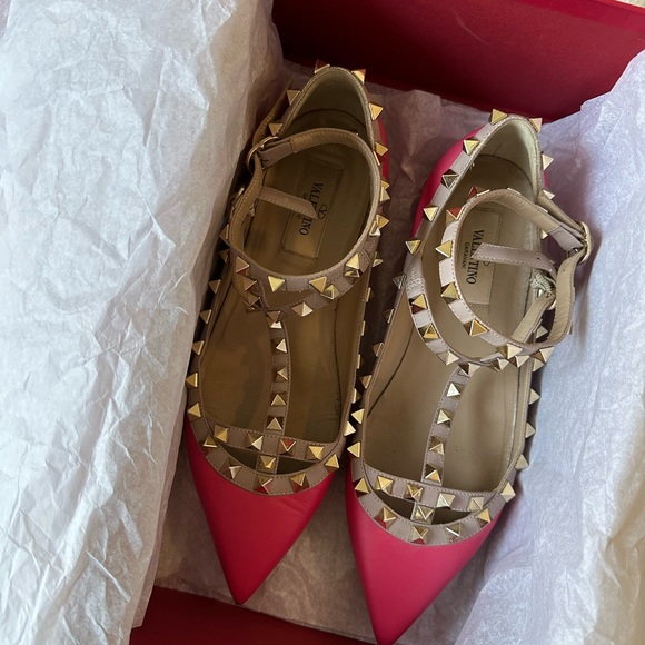 Authentic Valentino Rockstud flats - Picture 9 of 15